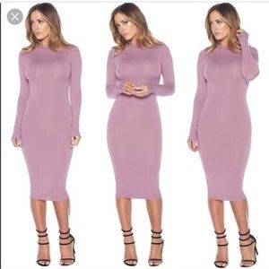 Naked wardrobe body-con dress